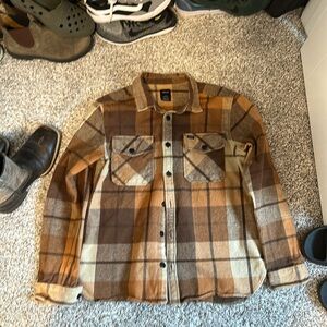 Rvca Thick Flannel sz L